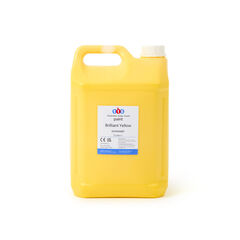 TTS Washable Ready Mixed Paint 5L Brilliant Yellow Brilliant Yellow hi-res